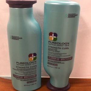 PUREOLOGY Strength Cure Shampoo & Conditioner Set